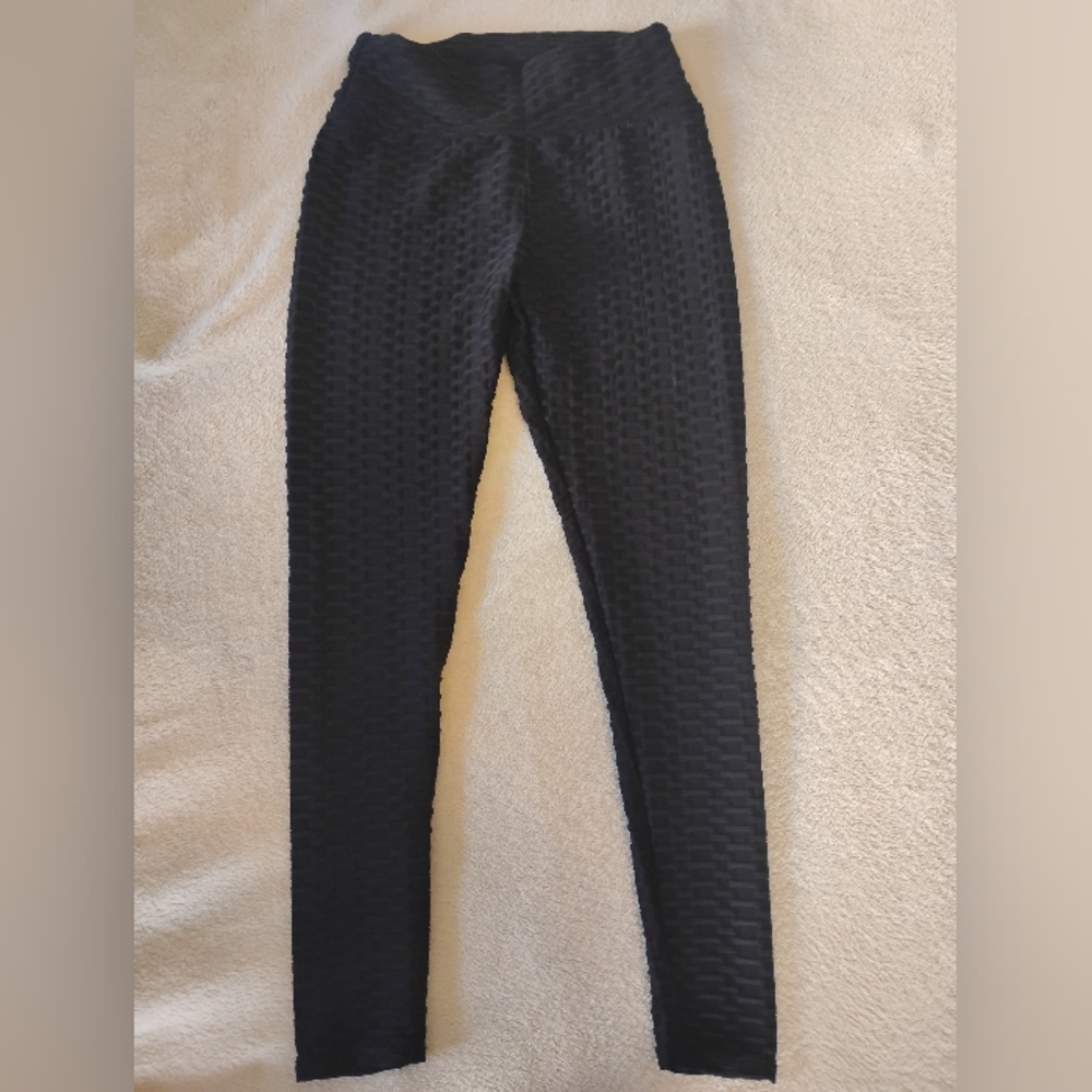 Bubble Honeycomb Booty Scrunch Leggings